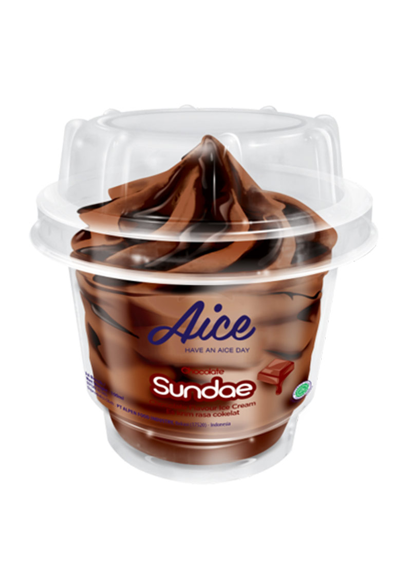 Aice Ice Cream Sundae 100Ml | Klikindomaret