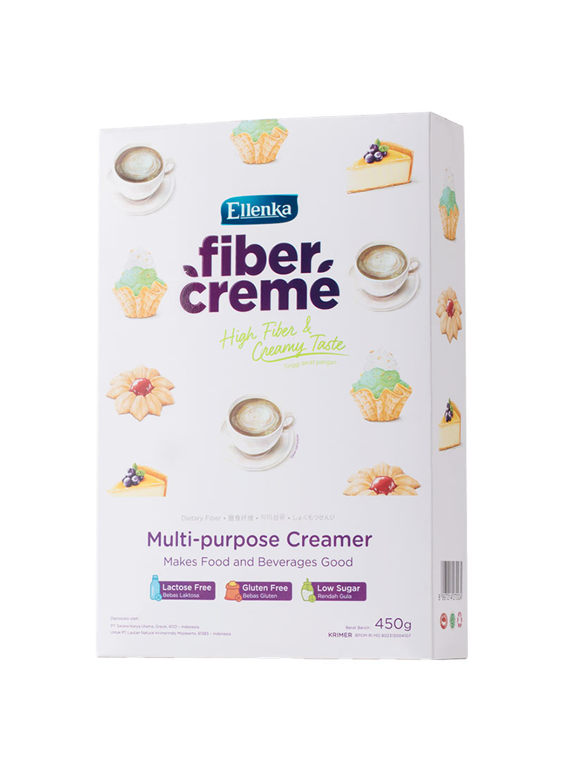 Ellenka Fiber Creme 450g KlikIndomaret