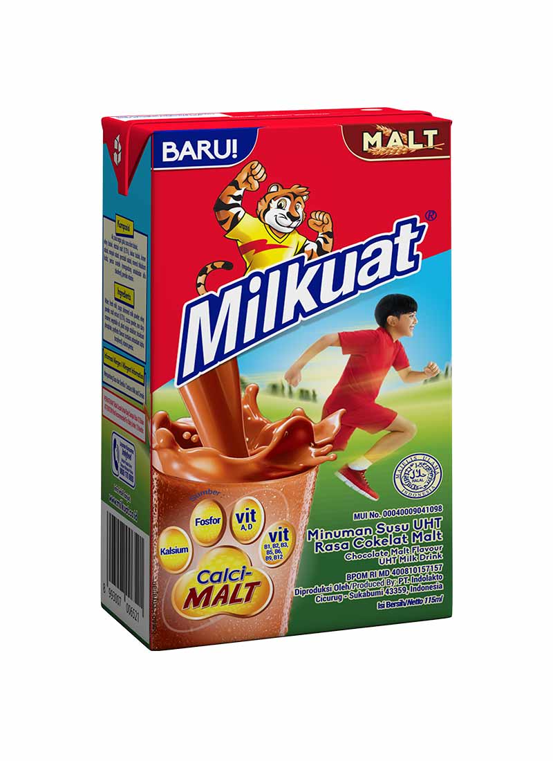 Milkuat Minuman Susu Cokelat Malt 115Ml | Klikindomaret