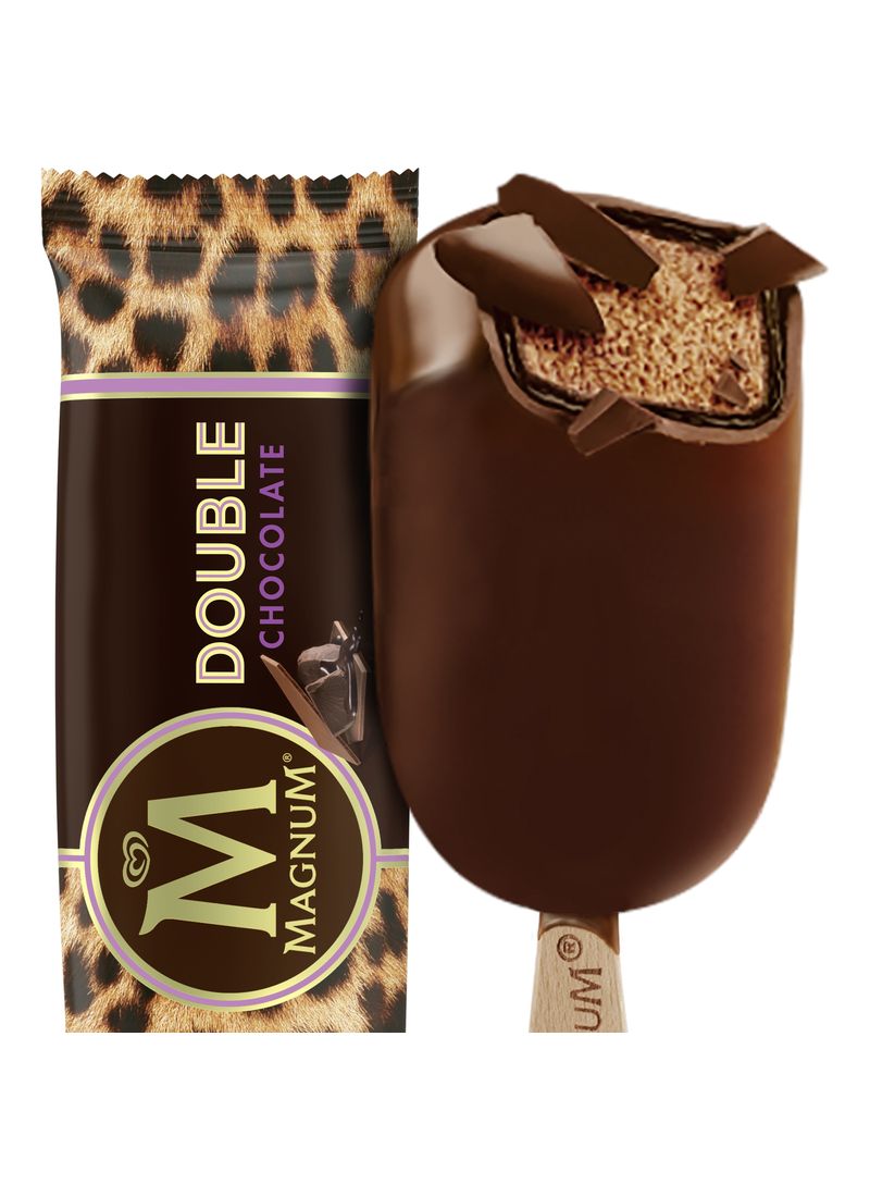 Wall's Ice Cream Magnum Double Choco 95Ml | Klikindomaret
