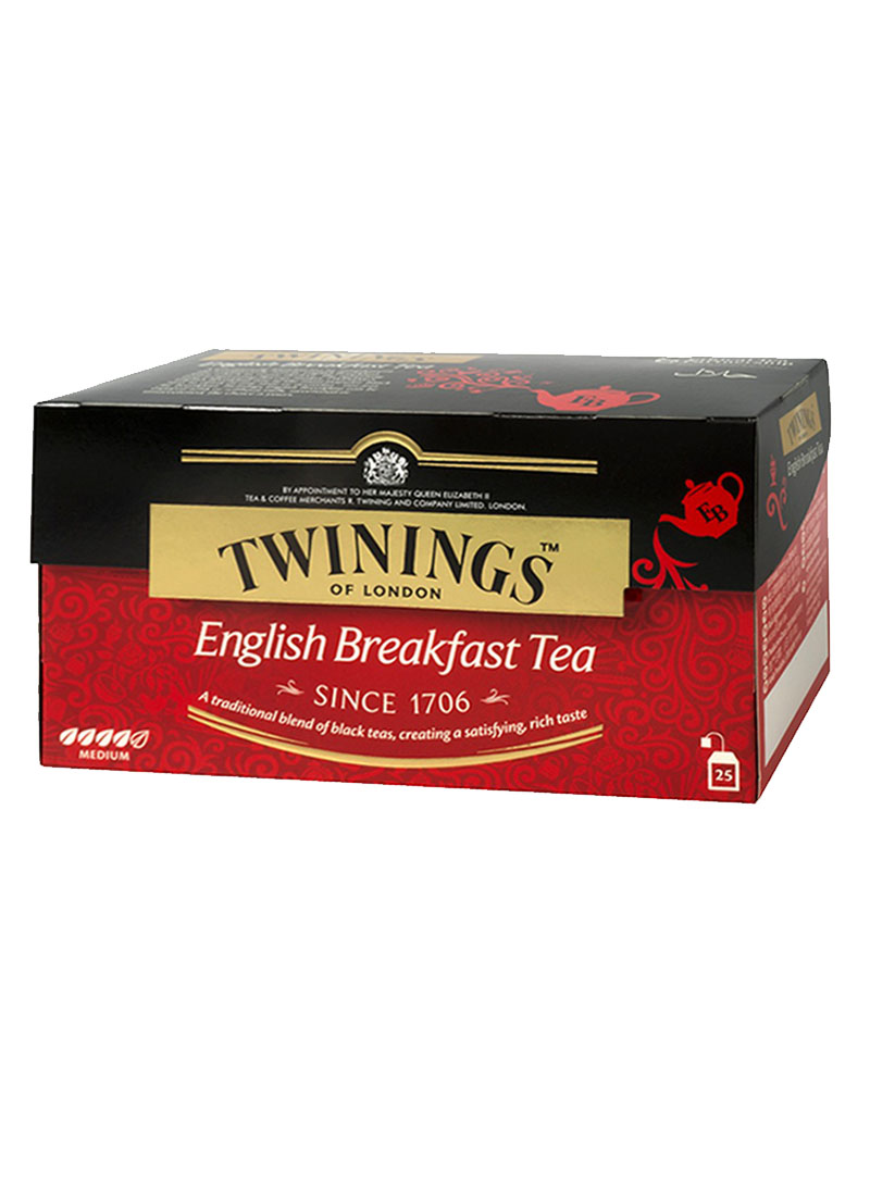 Twinings English Breakfast Tea Medium 25'S Klik Indomaret