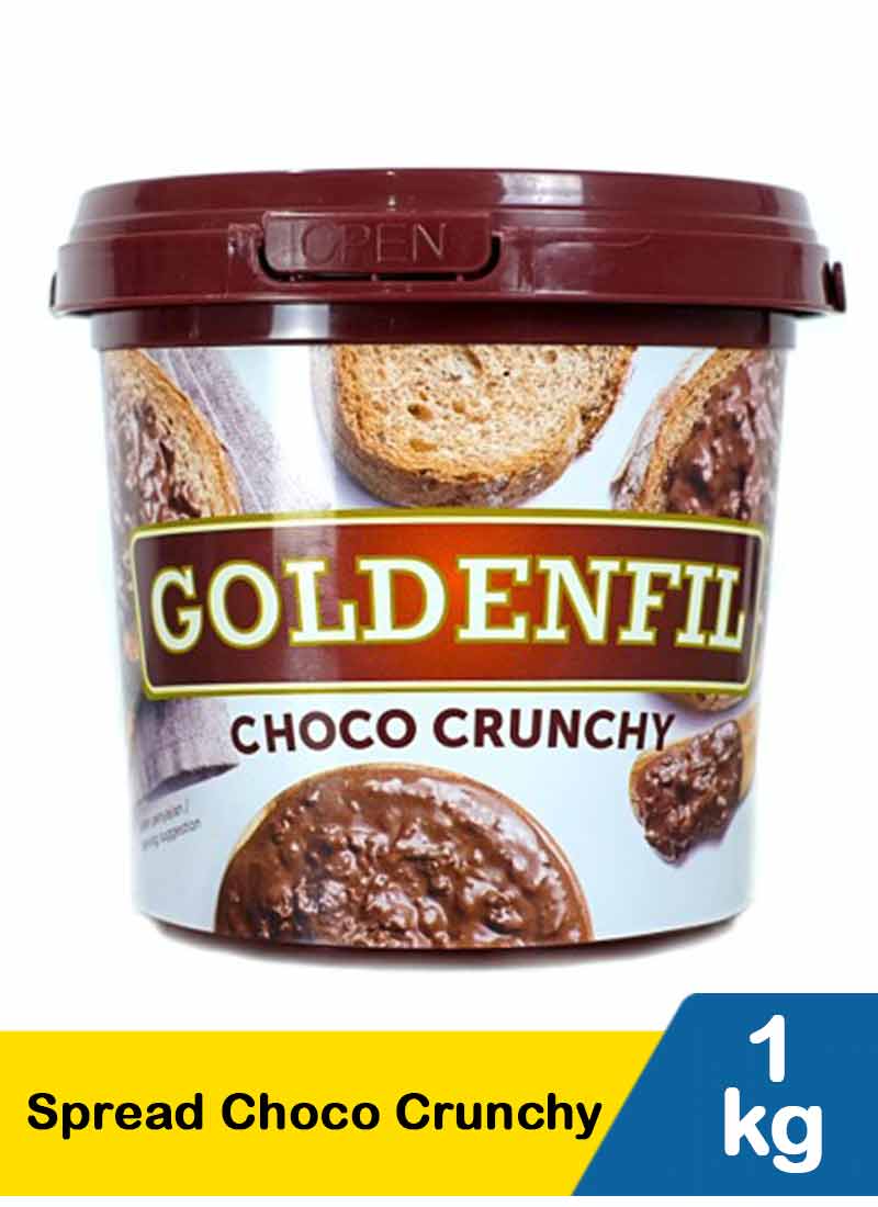 Goldenfil Spread Choco Crunchy 1Kg | Klikindomaret