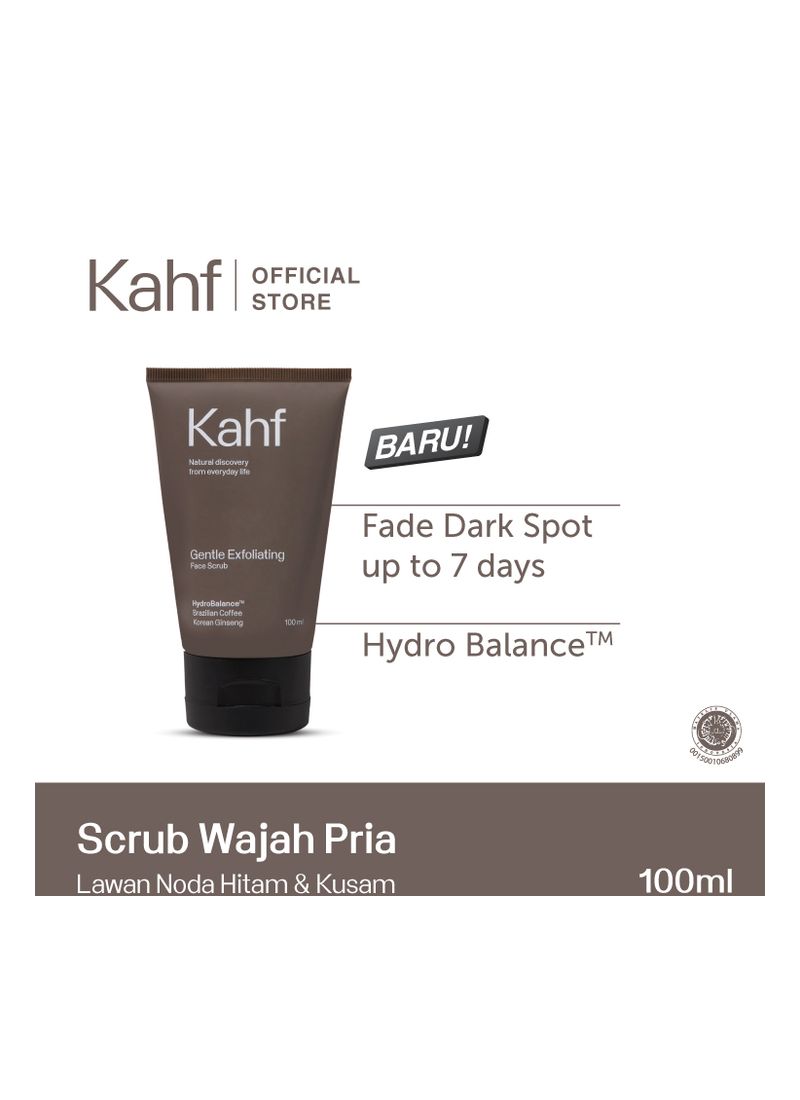 Kahf Face Scrub Gentle Exfoliating 100mL Klik Indomaret