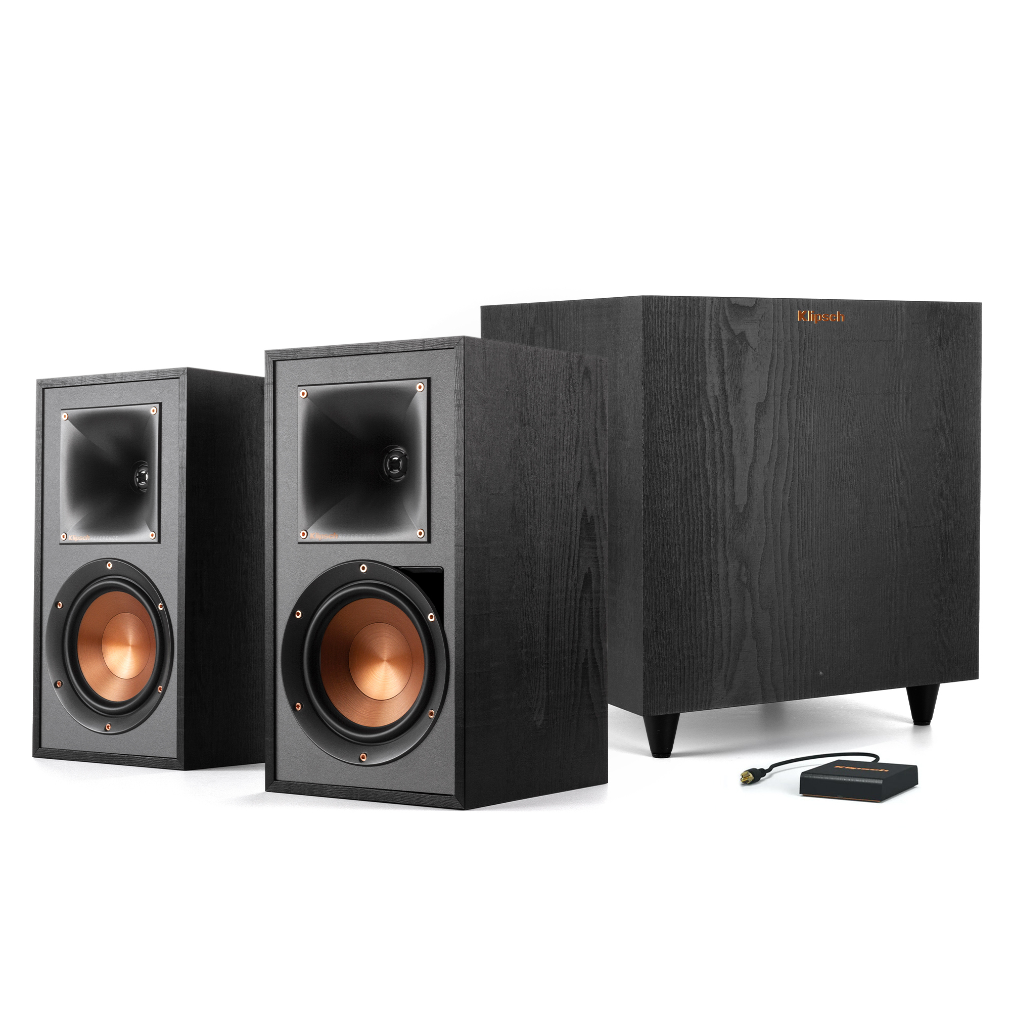 R51PM + R80SWi 8" Wireless Subwoofer 2.1 Powered System Klipsch