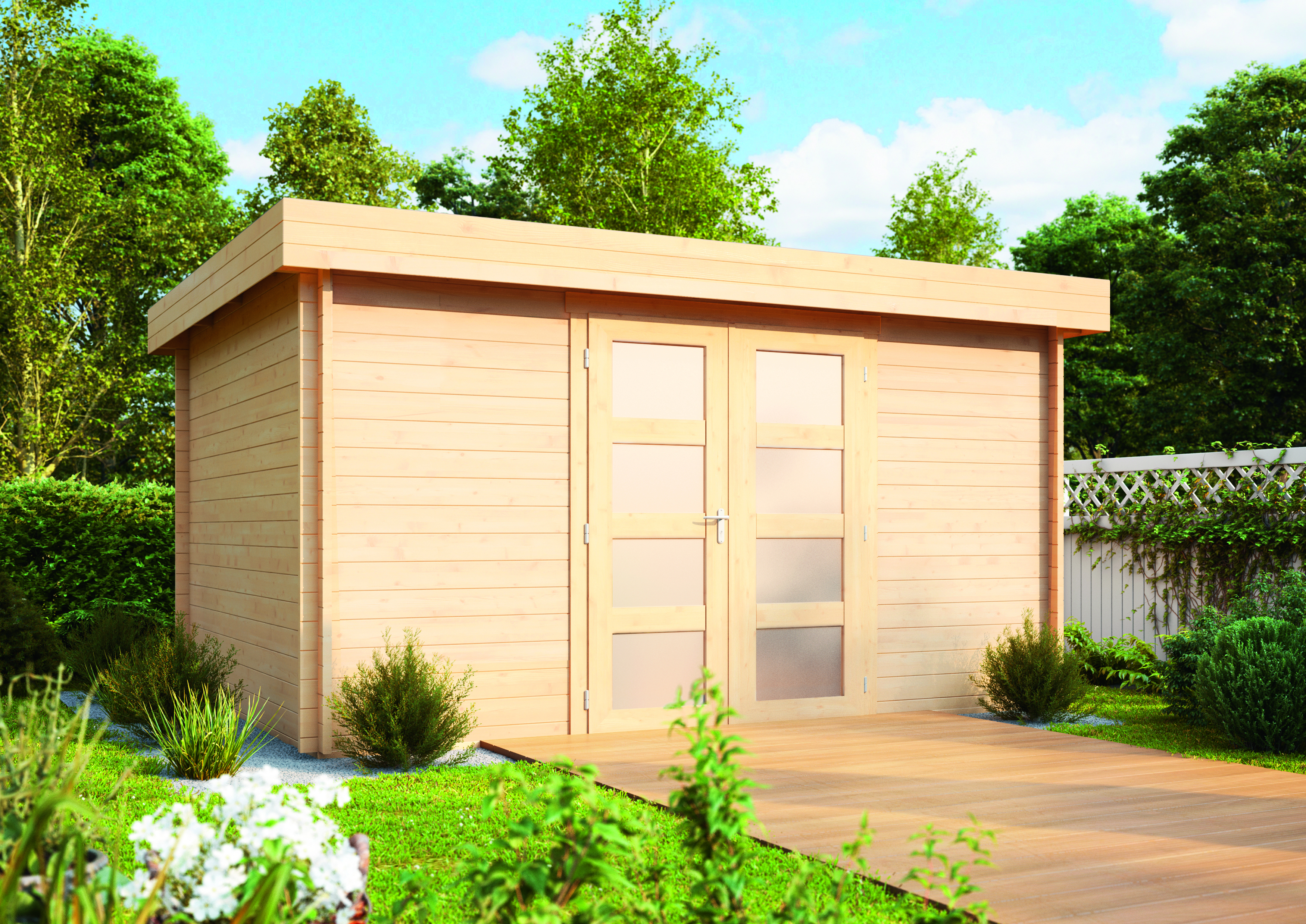 Erwerb Von Gartenhäusern Im Kreis Tübingen / Woodfeeling Holz Gartenhaus Trittau 6 38mm