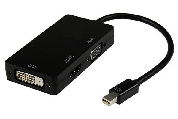 Dick Smith 8Ware Mini Display Port DP to DVI/HDMI/VGA Adapter