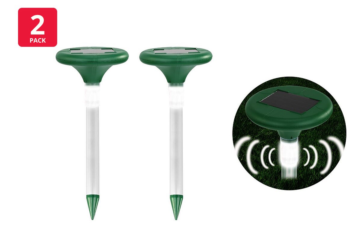 Buy Pestill Solar LED Light Snake Repeller (2 Pack) Online