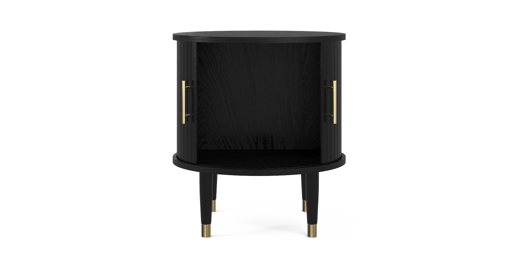 Buy Brosa Melody Bedside Table (Black) Online Brosa
