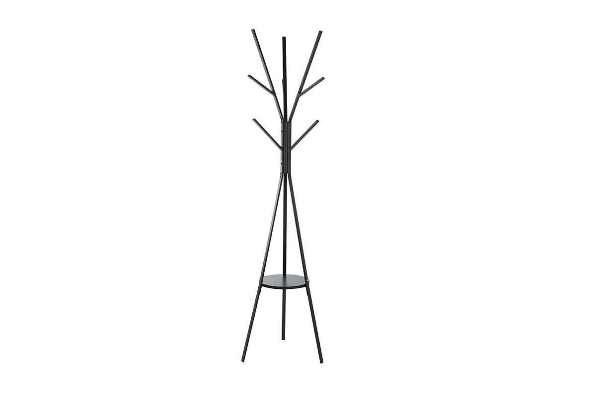 Buy Ovela 9 Hook Coat Hanger Stand (Black) Online