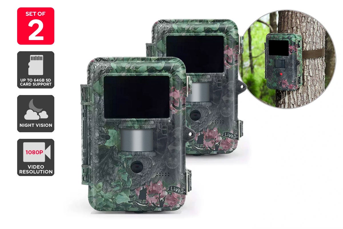 Kogan 25MP Pro HD Trail Camera (2 Pack)