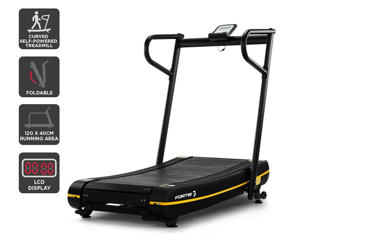 Buy Fortis FreeRunner Curved Manual Treadmill Online