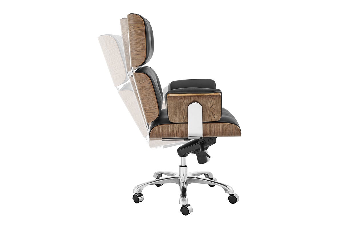 Buy Matt Blatt Eames Executive Office Chair Replica (Walnut/ Black