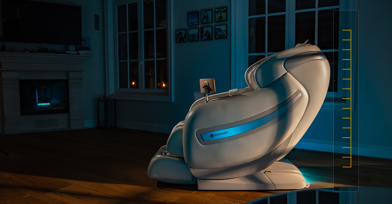 KOMODER LUXURY II 4D Massage Chair