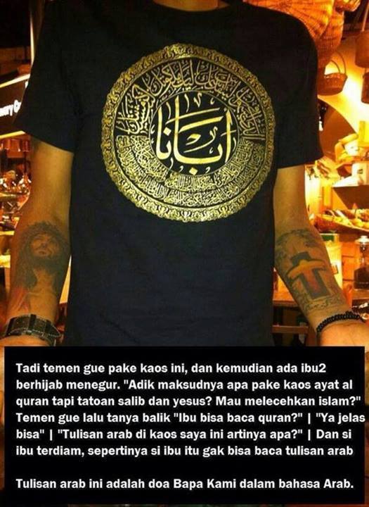 Kaligrafi Doa Bapa Kami - Kompasiana.com 720_X_525_jpg