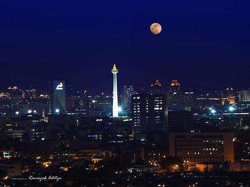 Gemerlap Cahaya, Jakarta Di Malam Hari - Kompasiana.com