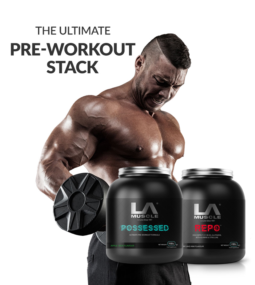 The Ultimate PreWorkout Stack by LA Muscle