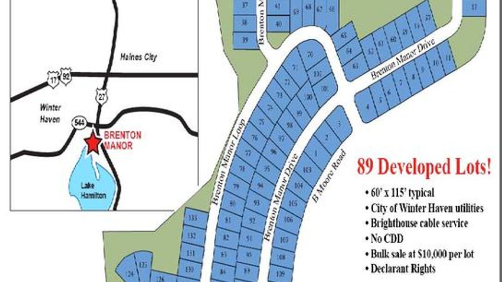 Polk County Property Appraiser Map 13 acres in Polk County, Florida