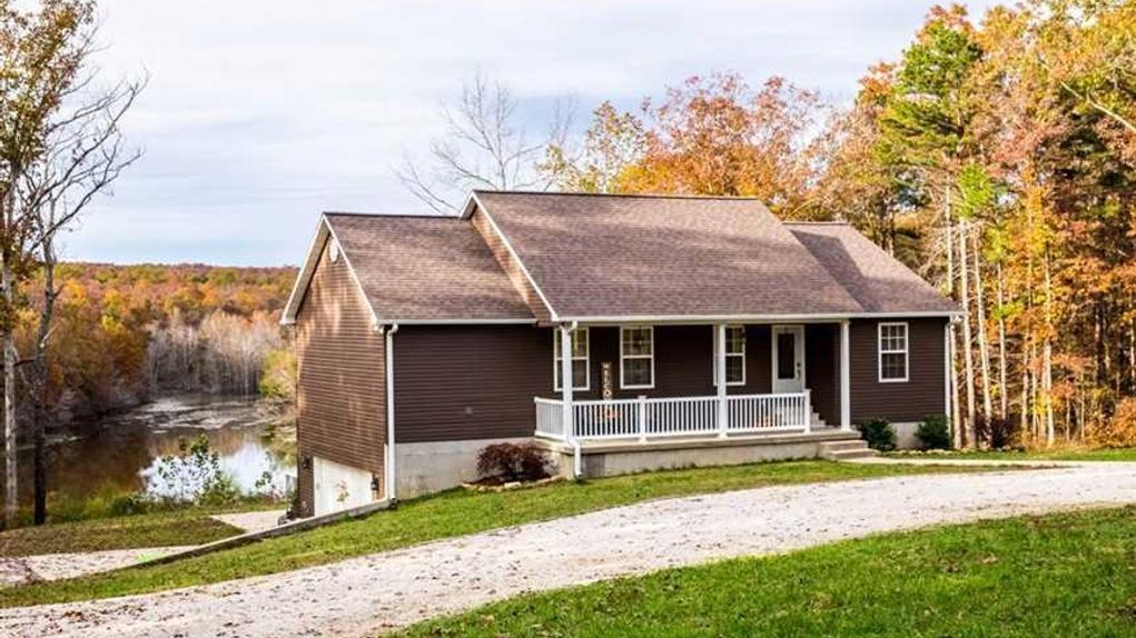 One of a Kind Home With Walkout Basement on 9.9 Acres For Sale in Butler Co