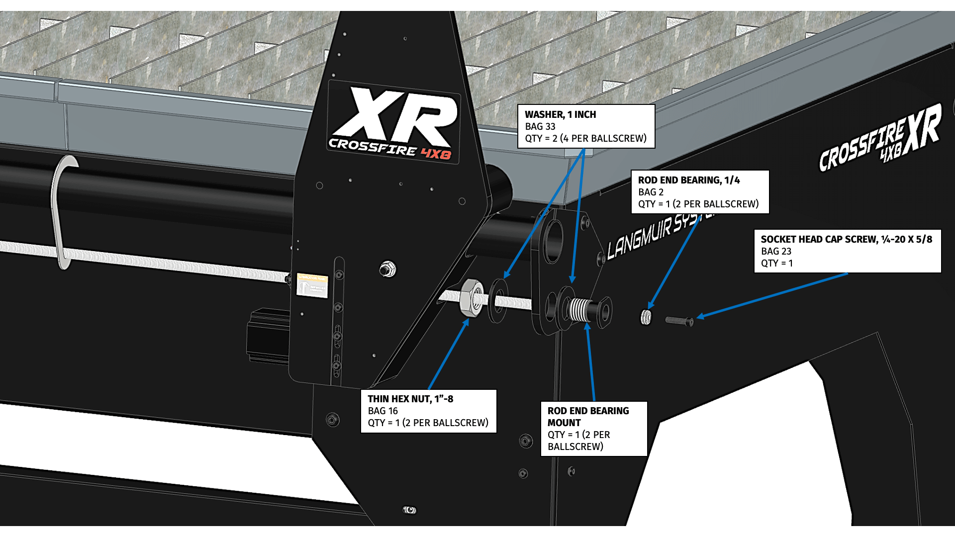 CrossFire XR Assembly Guide Langmuir Systems