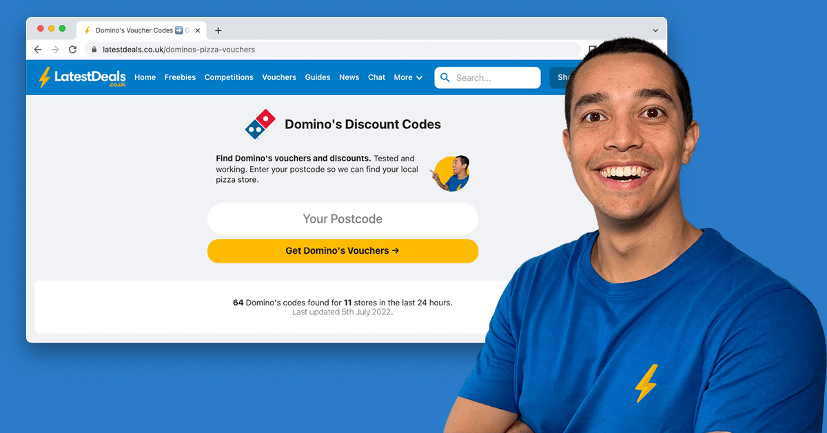 Domino's Voucher Codes ️ Get 50 Off in November 2022 17,068 Vouchers