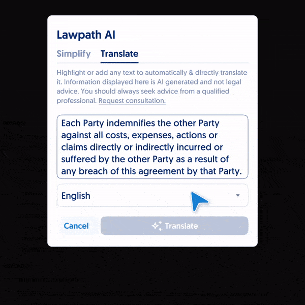 AI Legal Assistant for Small Businesses Lawpath