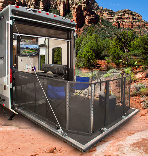 The 2016 Highlander Toy Hauler Travel Trailers Are Here! RV Lifestyle