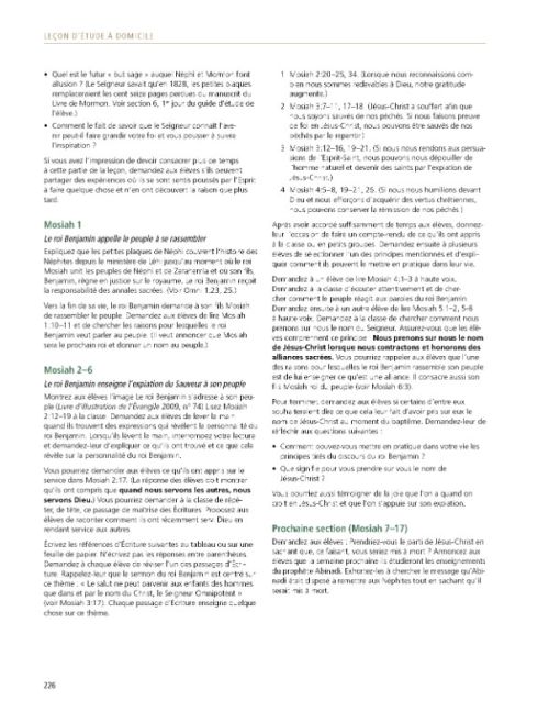 Introduction à Le Livre de Mormon, manuel de l’instructeur du séminaire