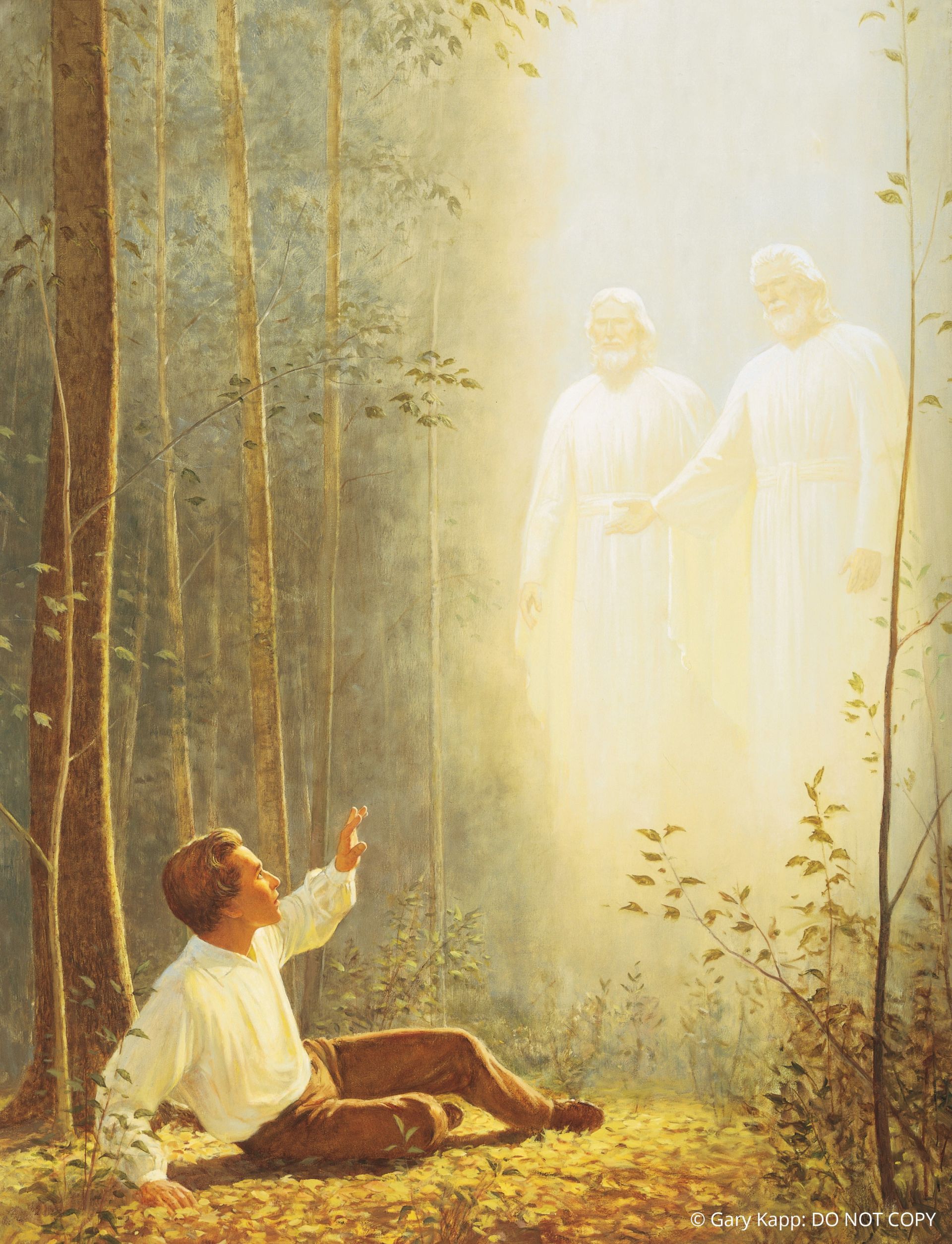 Joseph Smith in Sacred Grove