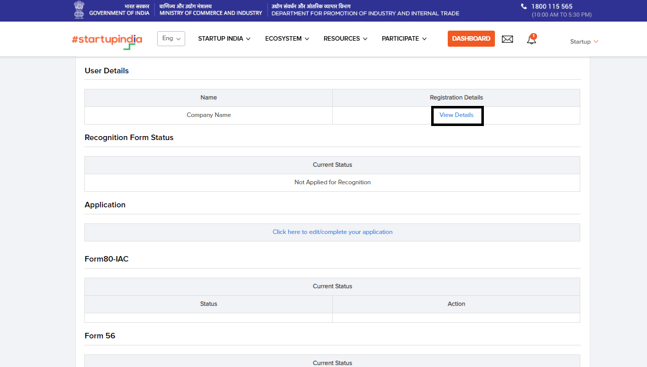 44,766 Startups Recognized by DPIIT As On 14 Mar'21;.