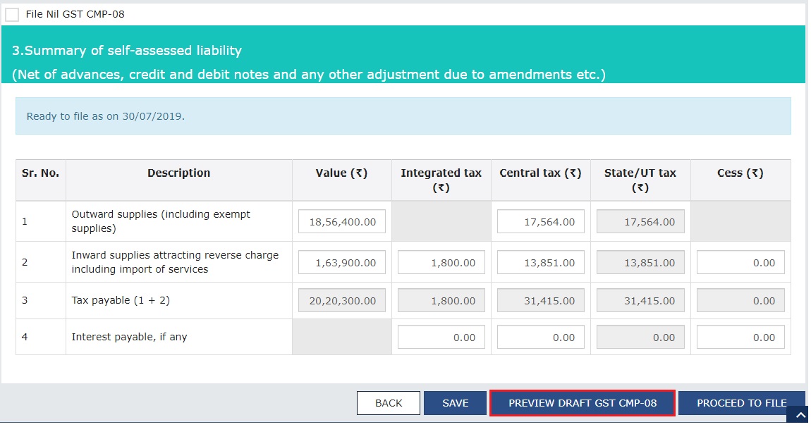 CMP08 Meaning, Due Date, Late Fee, Steps to File Learn by Quicko