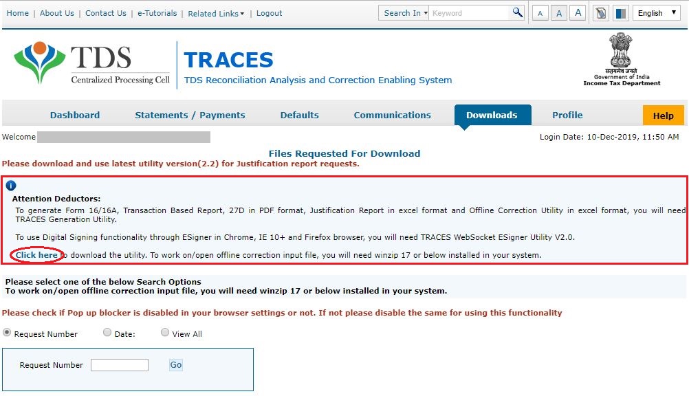 Download TRACES PDF Converter Utility Learn by Quicko