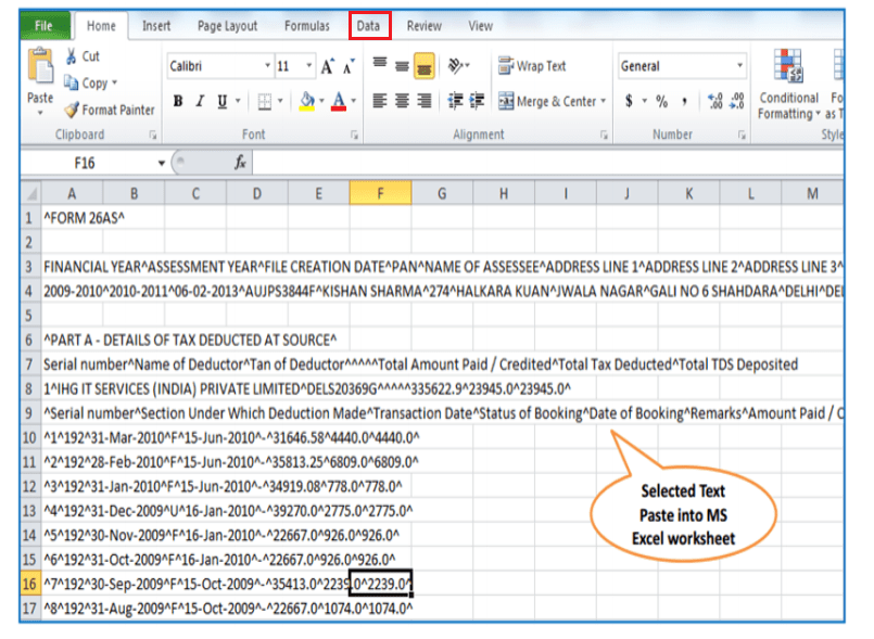 TRACES Download 26AS And Convert It To Excel Learn by Quicko