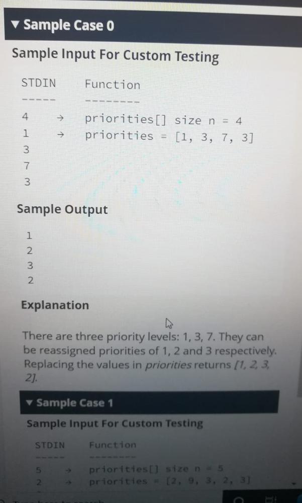 Amazon hackerrank question Priority assignment LeetCode Discuss