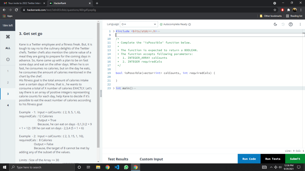 Twitter 0A 2021 questions and all previous years leetcode's resources