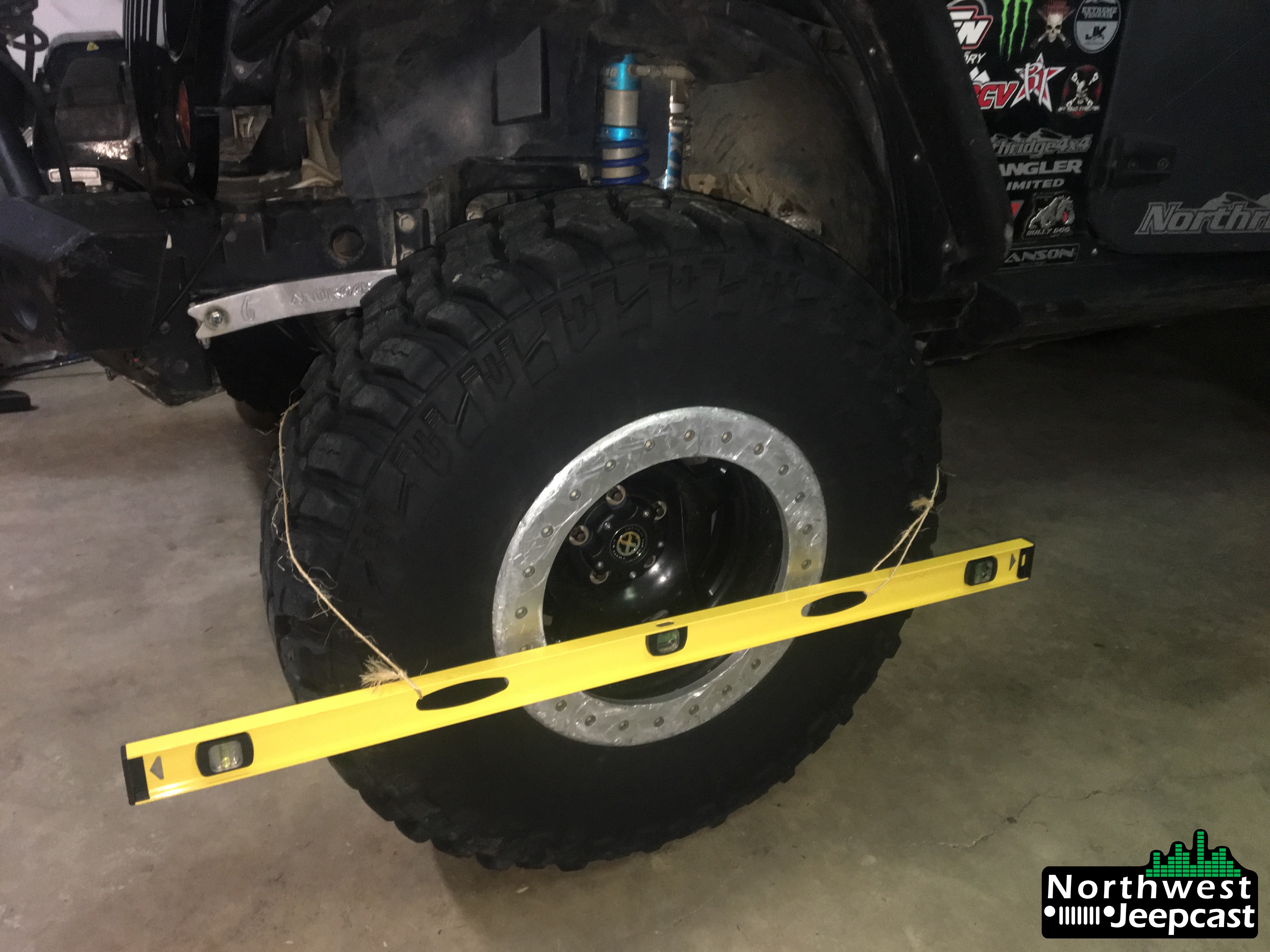 A MechanHack (DIY) Jeep Alignment Northwest Jeepcast podcast