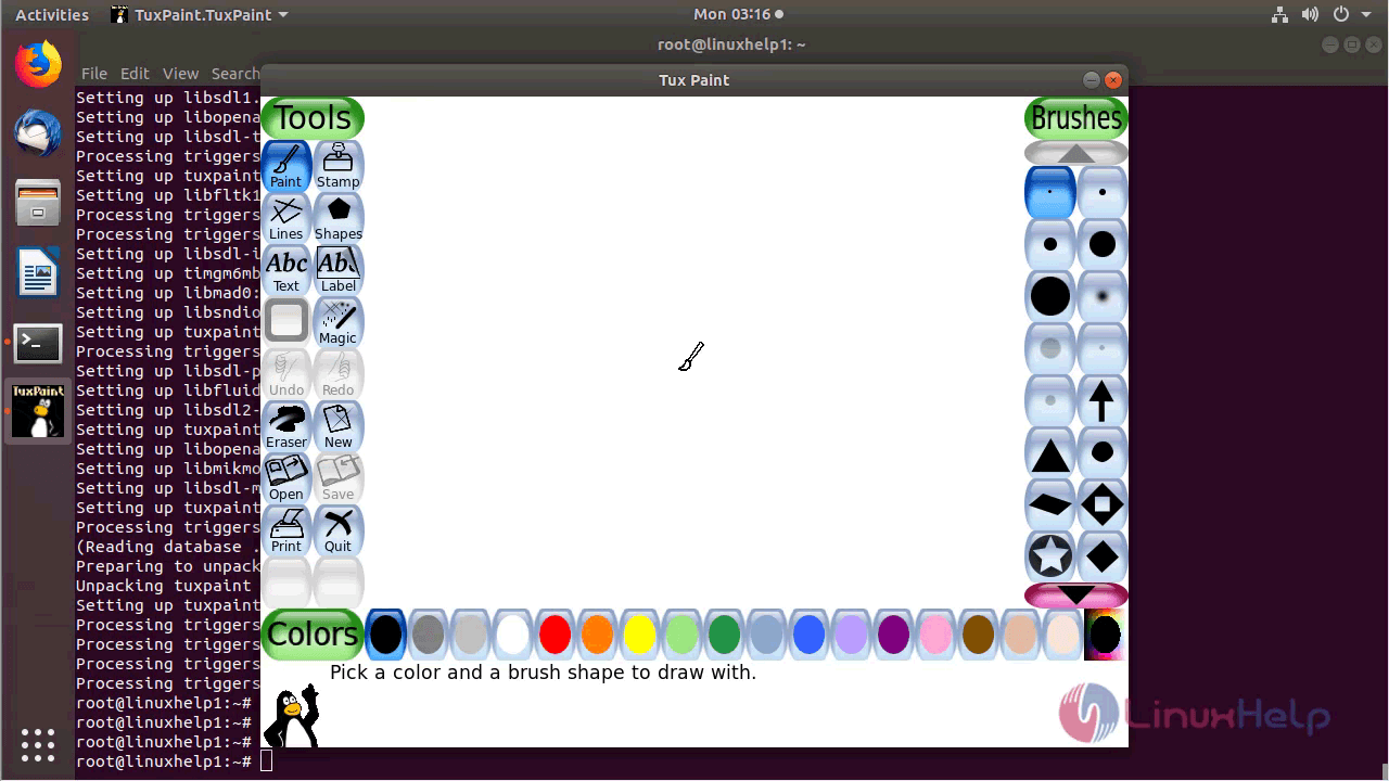 How to install Tux Paint on Ubuntu 18.04 LinuxHelp Tutorials