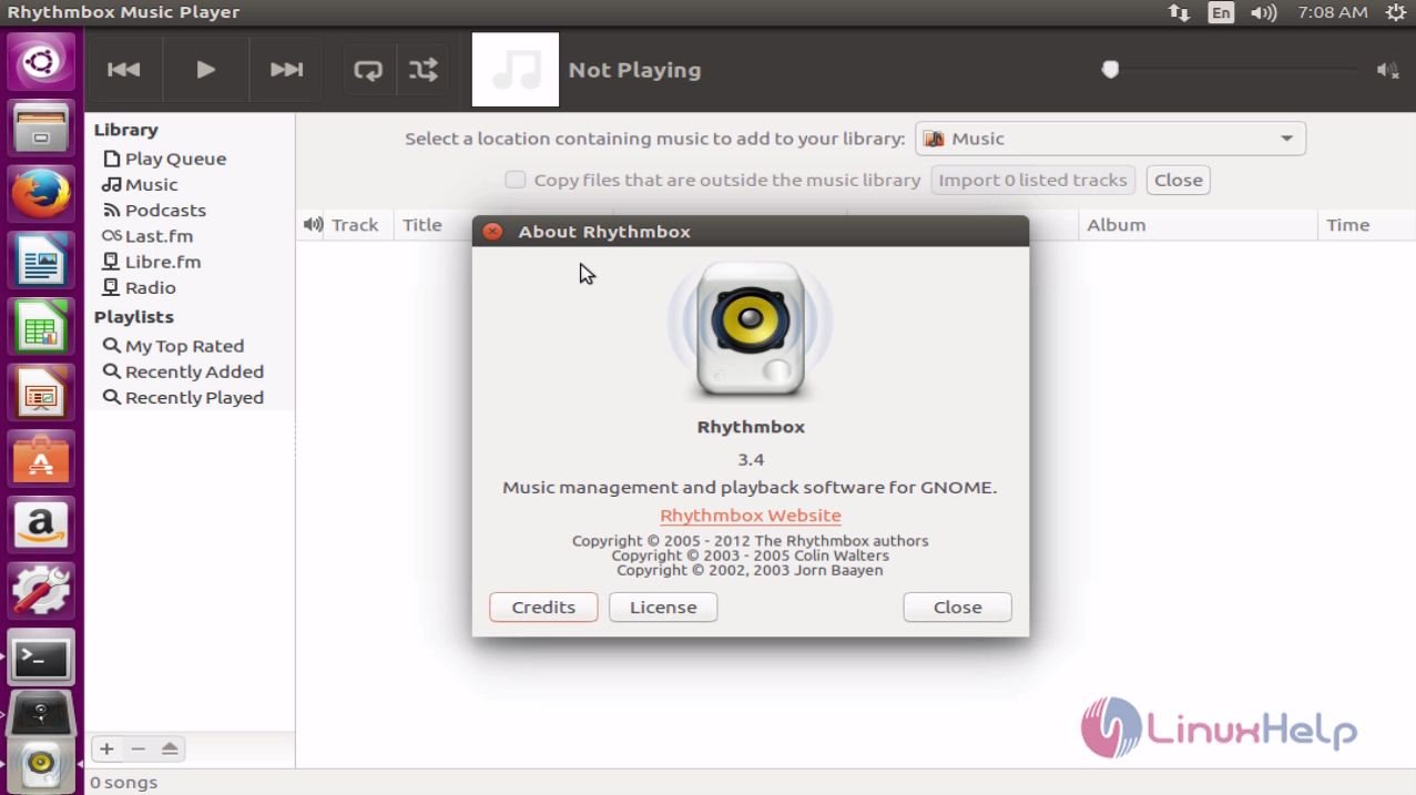 How to install Rhythmbox in Ubuntu 16.04 LinuxHelp Tutorials