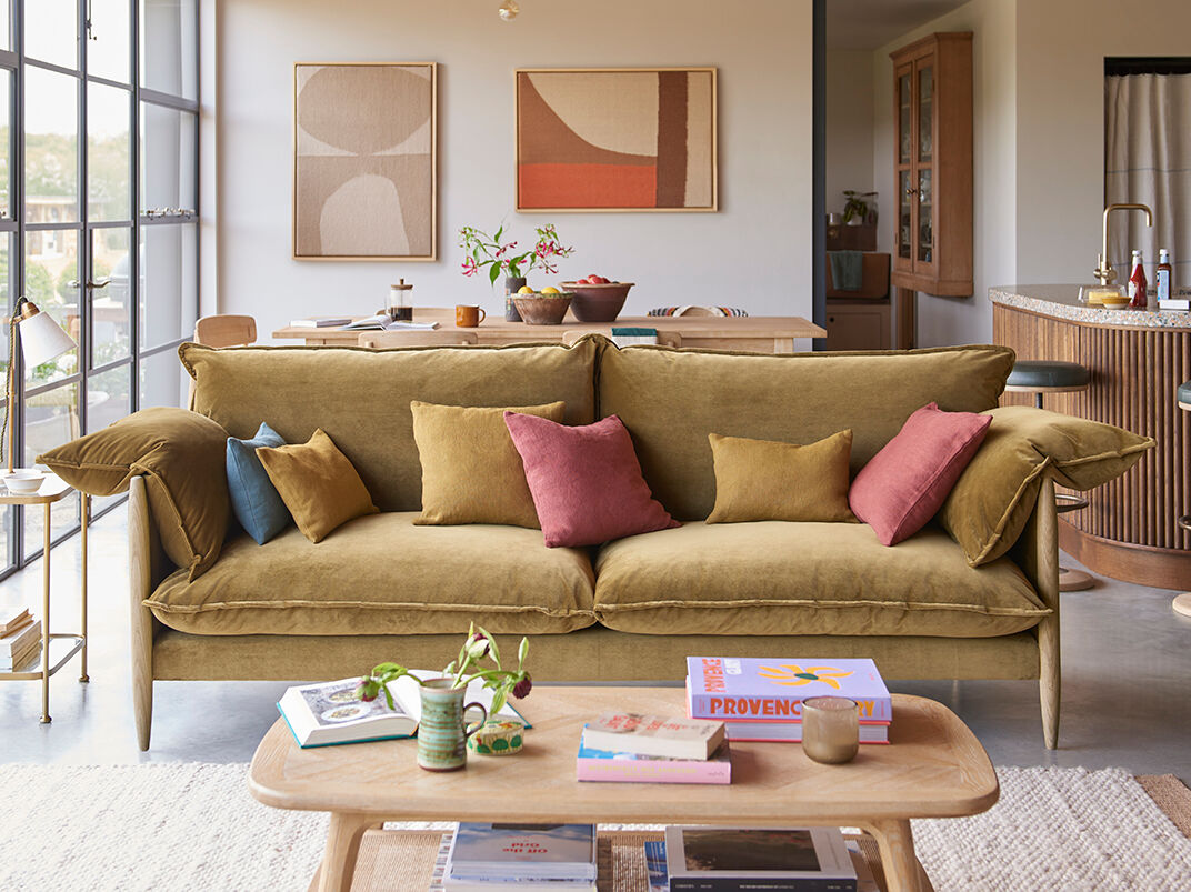 Loaf Cloud Corner Sofa Bed Baci Living Room