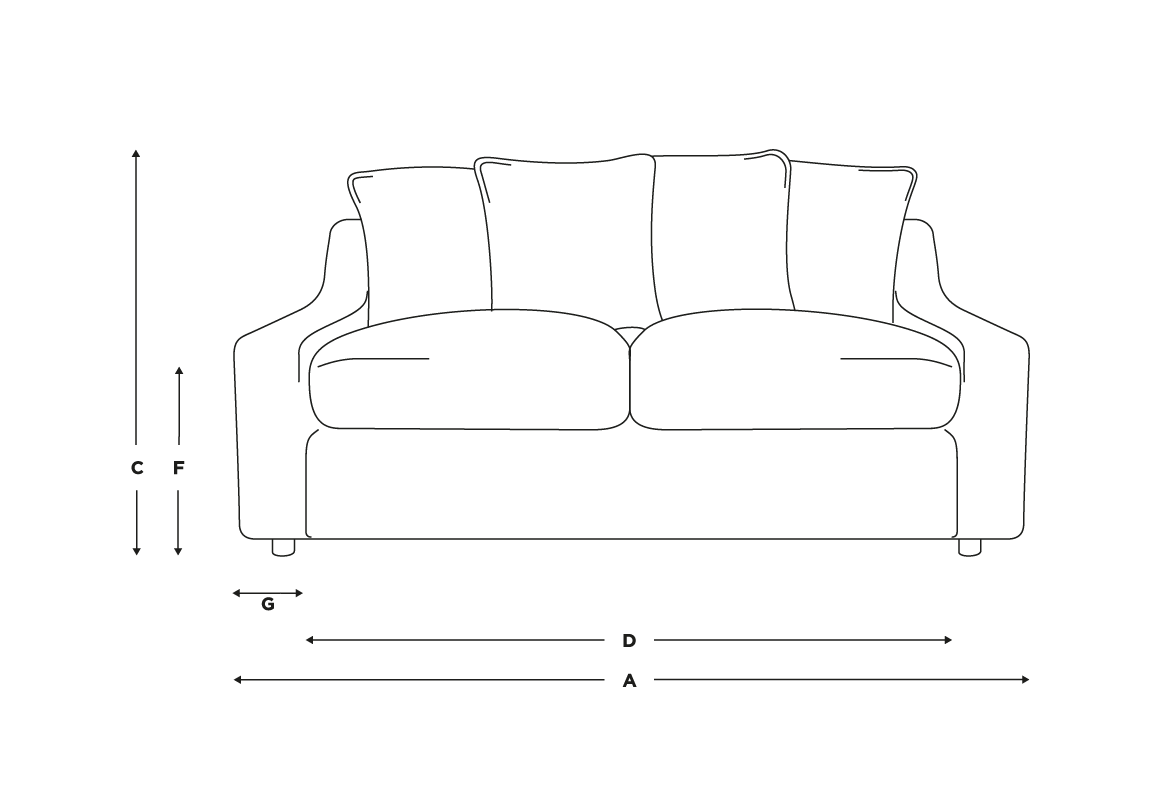 Cloud Sofa Comfy Deep Seated Sofa Loaf