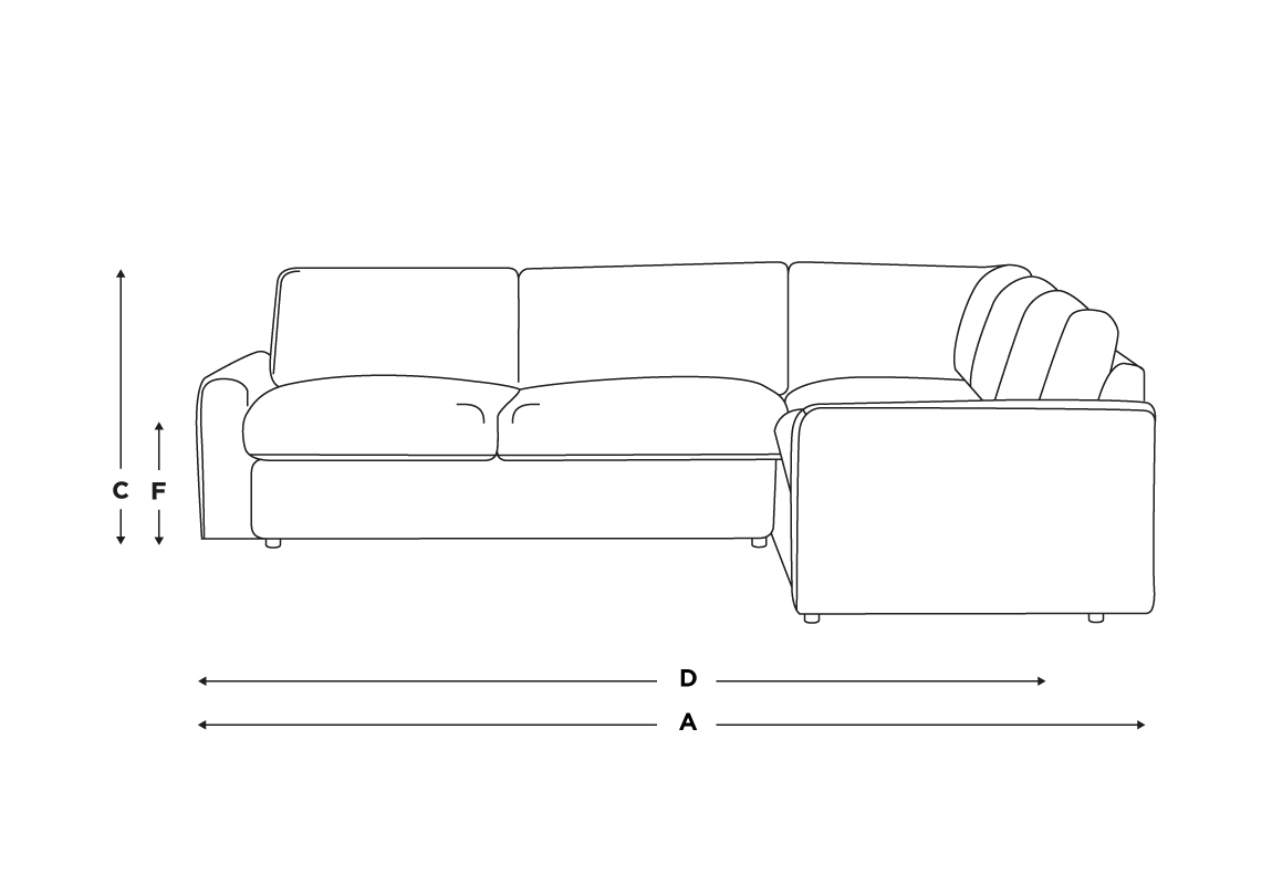 Chatnap Corner Sofa Bed Modular Storage Sofa Loaf Loaf