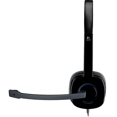 Logitech H151 Stereo Headset with Noise Cancelling Mic, Multi-device