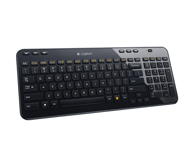 Logitech K360 Compact Wireless Keyboard with Hot Keys