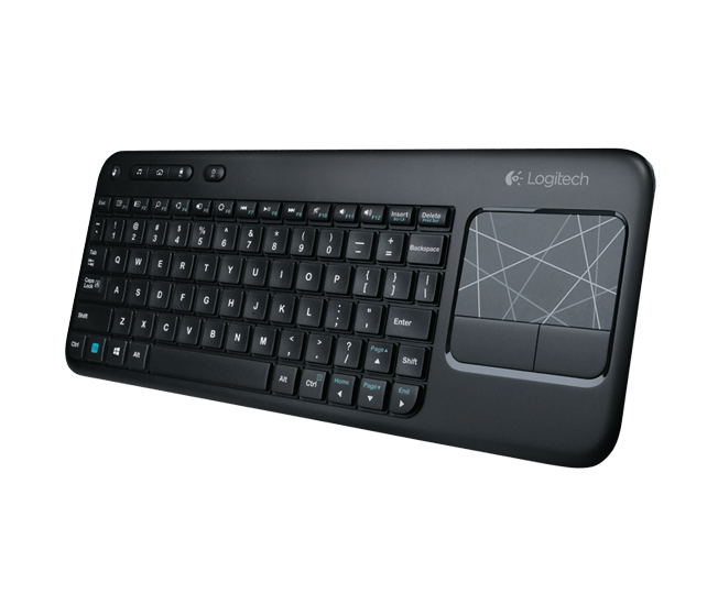 Wireless Keyboard with Touchpad K400 - Logitech