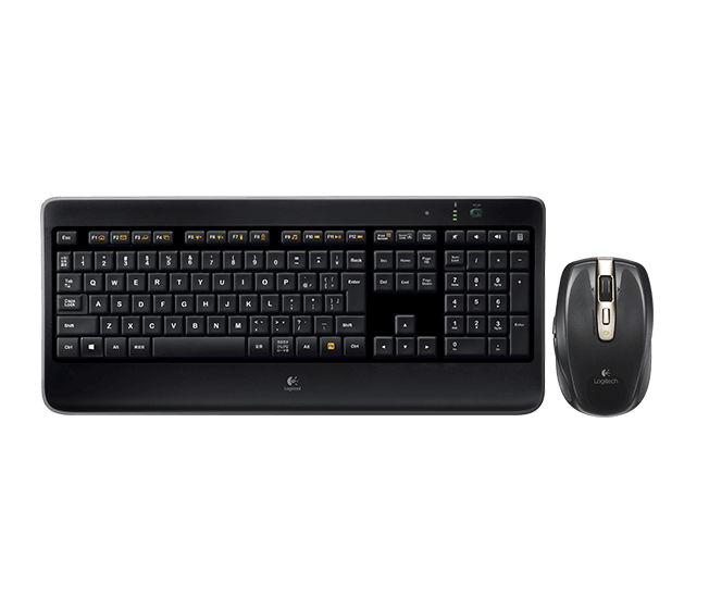 Logitech K800 keyboard & Anywhere mouse - en-us