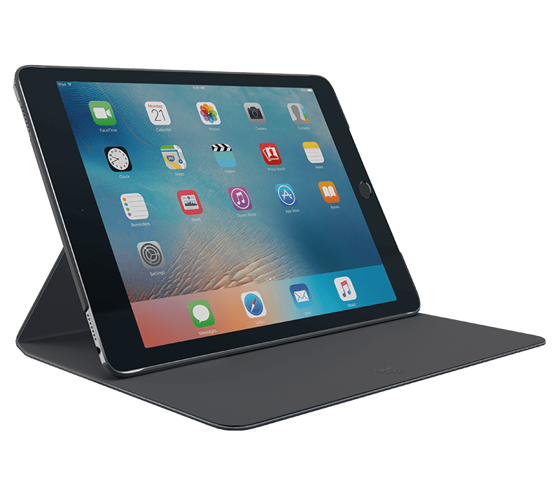Logitech Hinge Protective Case with Stand for iPad