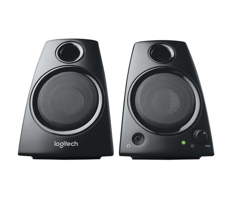 Logitech Z130 Stereo Speakers with Easy Controls & Deep Bass