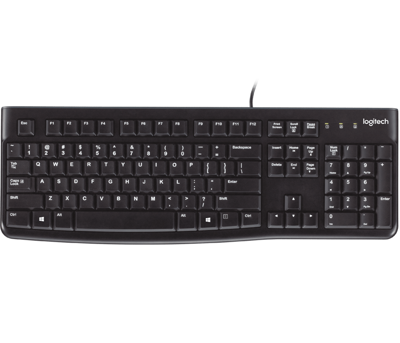 Logitech Manual Keyboard - pediabaldcircle