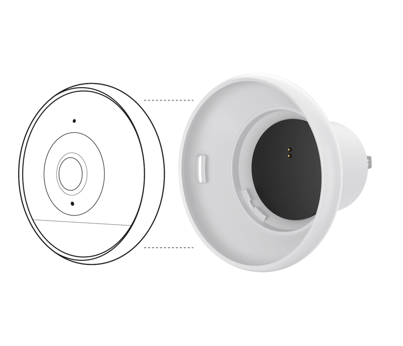 Logitech Circle 2 Home Security Camera Plug Mount