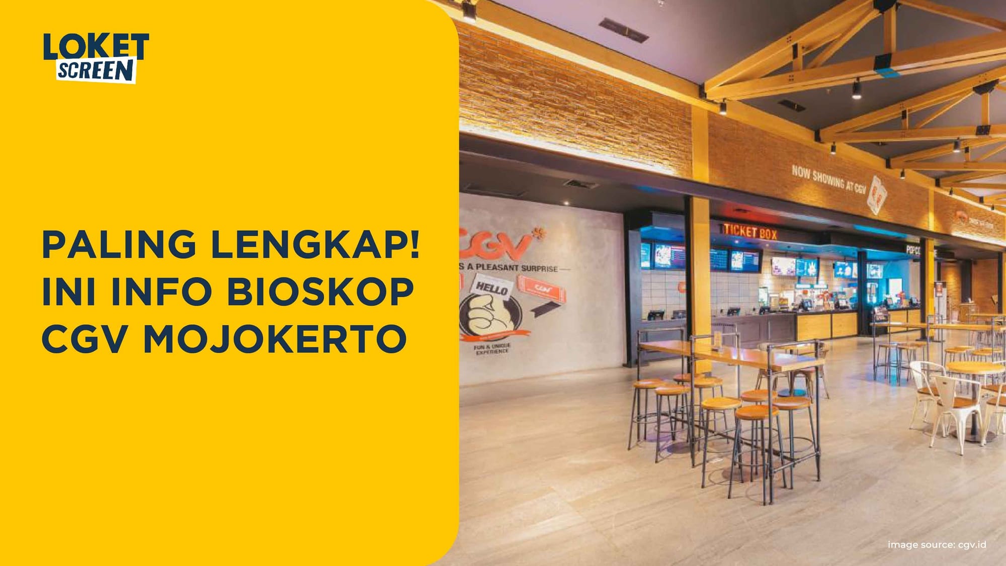 Paling Lengkap! Ini Info Bioskop CGV Mojokerto