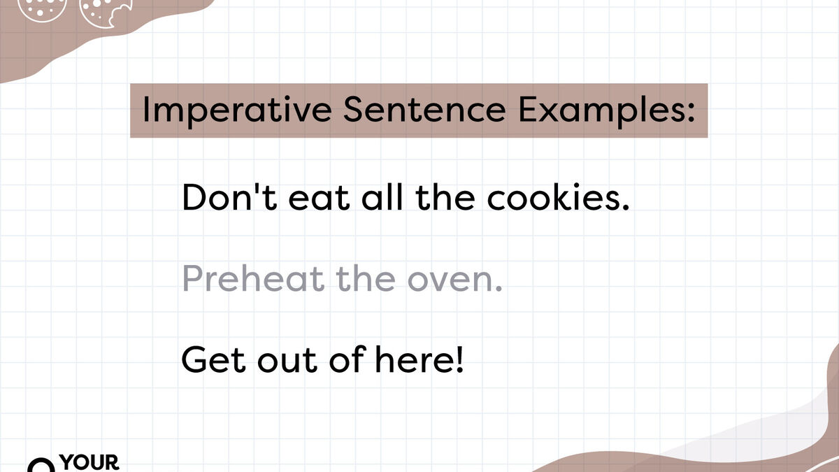 Imperative Sentences Definition Examples ESLBuzz Learning English